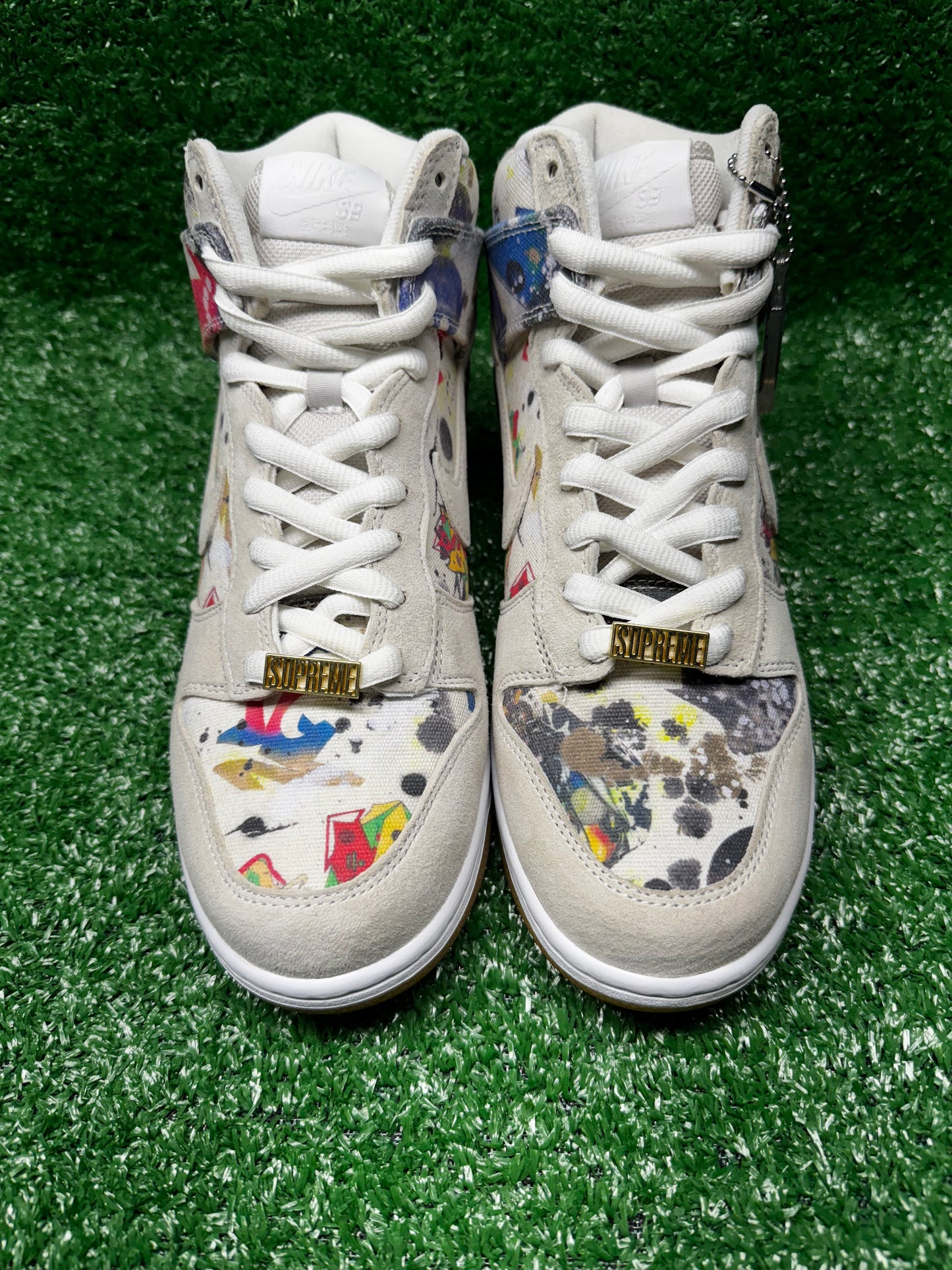 Brand New Nike SB Dunk High X Supreme "Rammellzee" Size 9.5