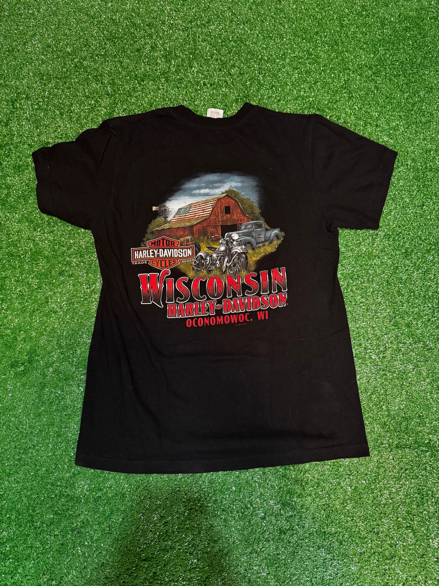 2010s Harley Davidson Wisconsin T-Shirt Size M