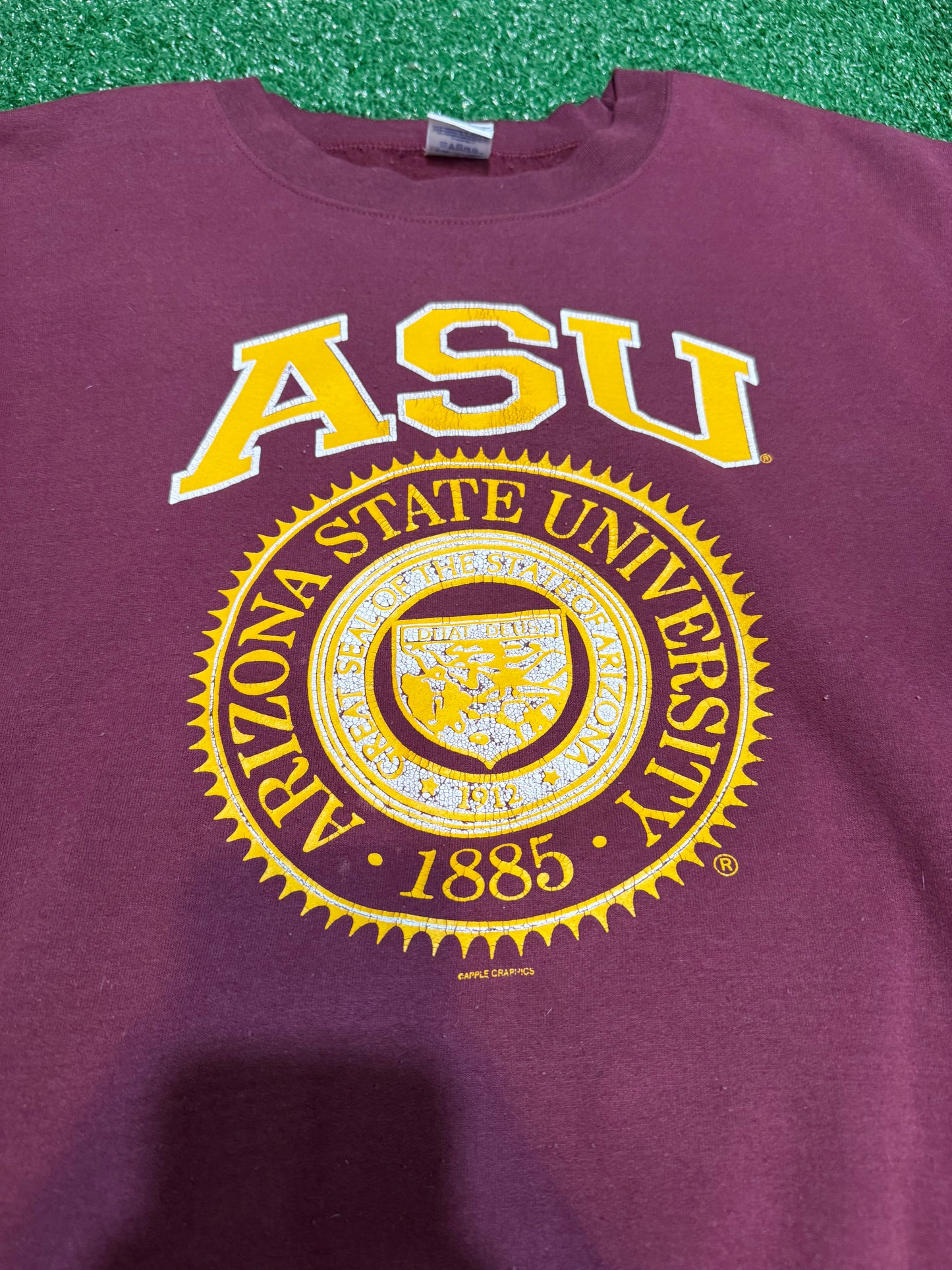 Early 2000s Vintage Arizona State University Mens Crewneck Size XL