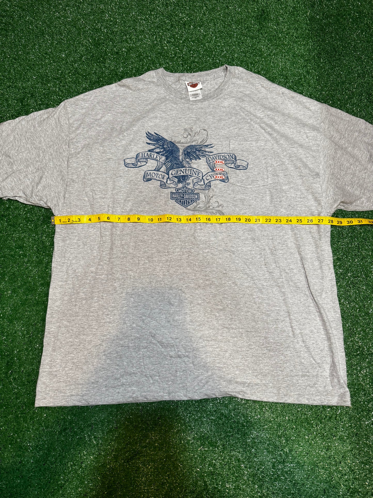 Brand New Early 2000s Princeton IL Harley T-Shirt Size XXXL