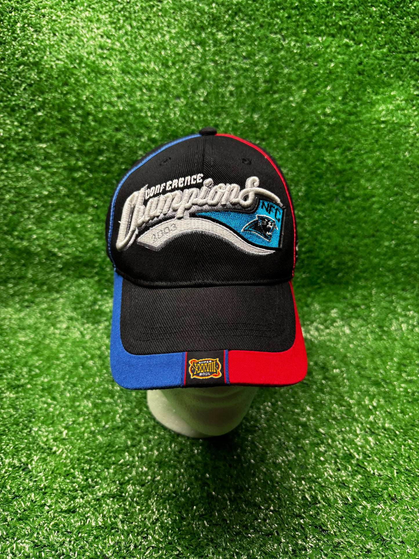 Vintage 2003 North Carolina Panthers Championship Hat
