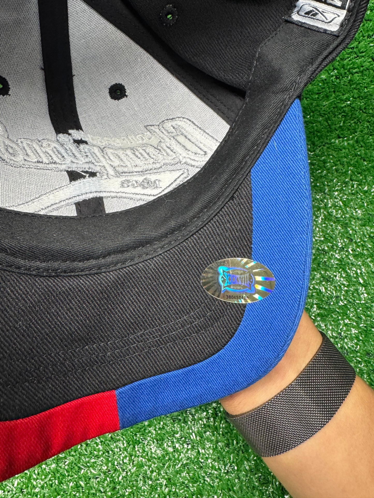 Vintage 2003 North Carolina Panthers Championship Hat
