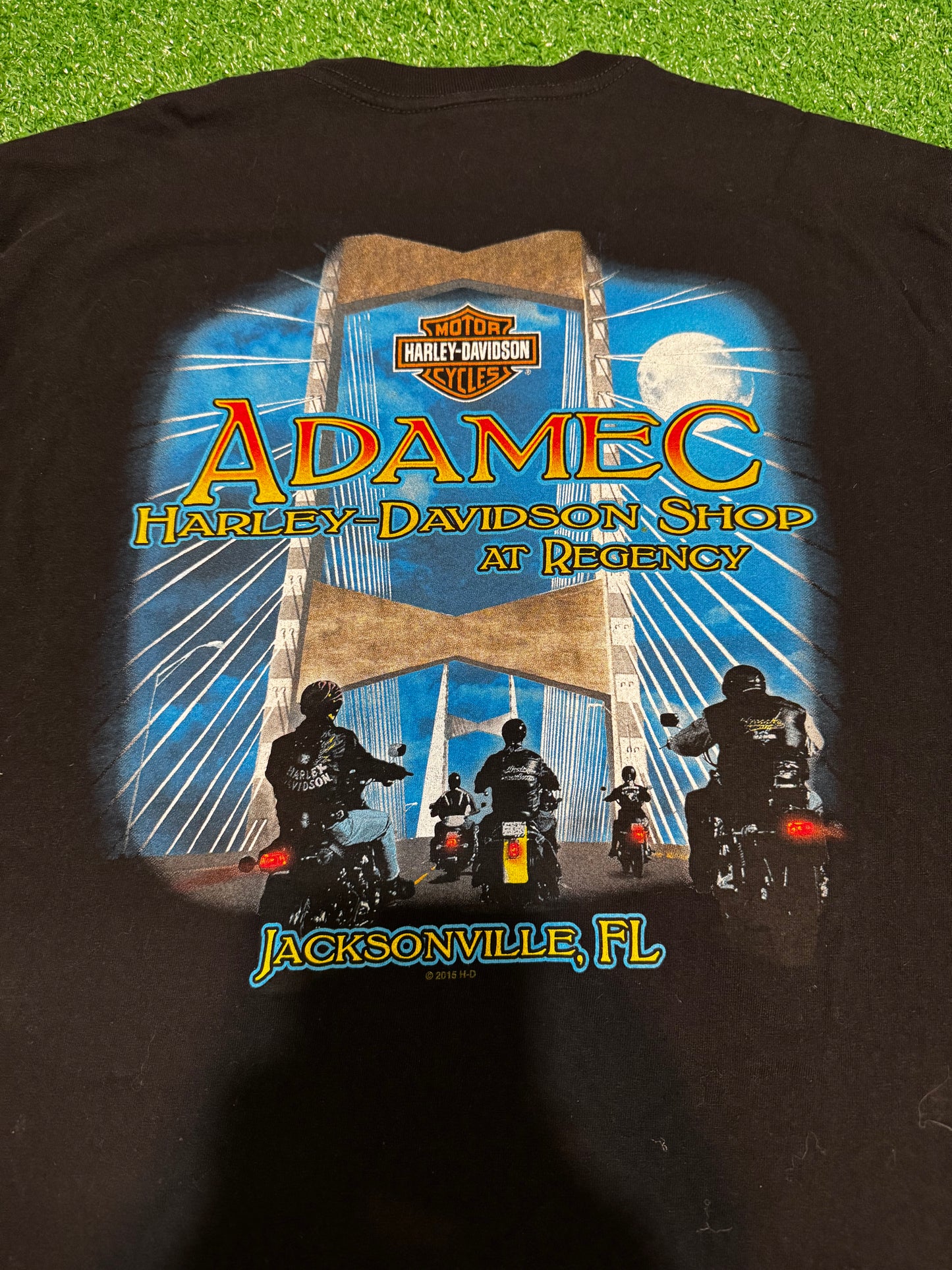 Jacksonville Harley Davidson T-Shirt Men's Size L