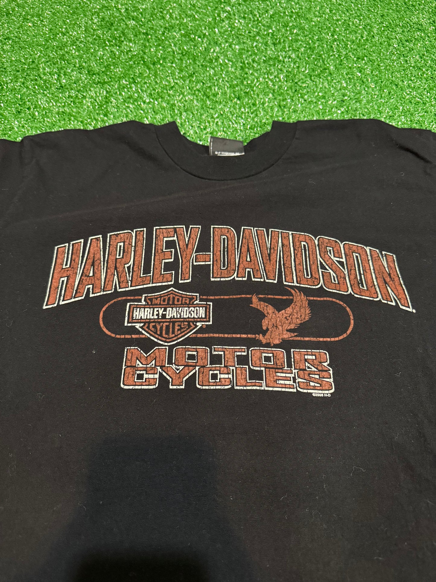 Vintage Harley Davidson Smoky Mountains Tennessee T-Shirt Size L