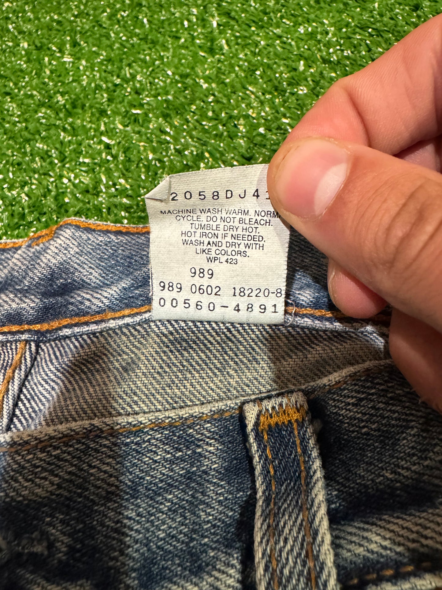 Vintage Mens Levis 560 Jeans Size 33X32