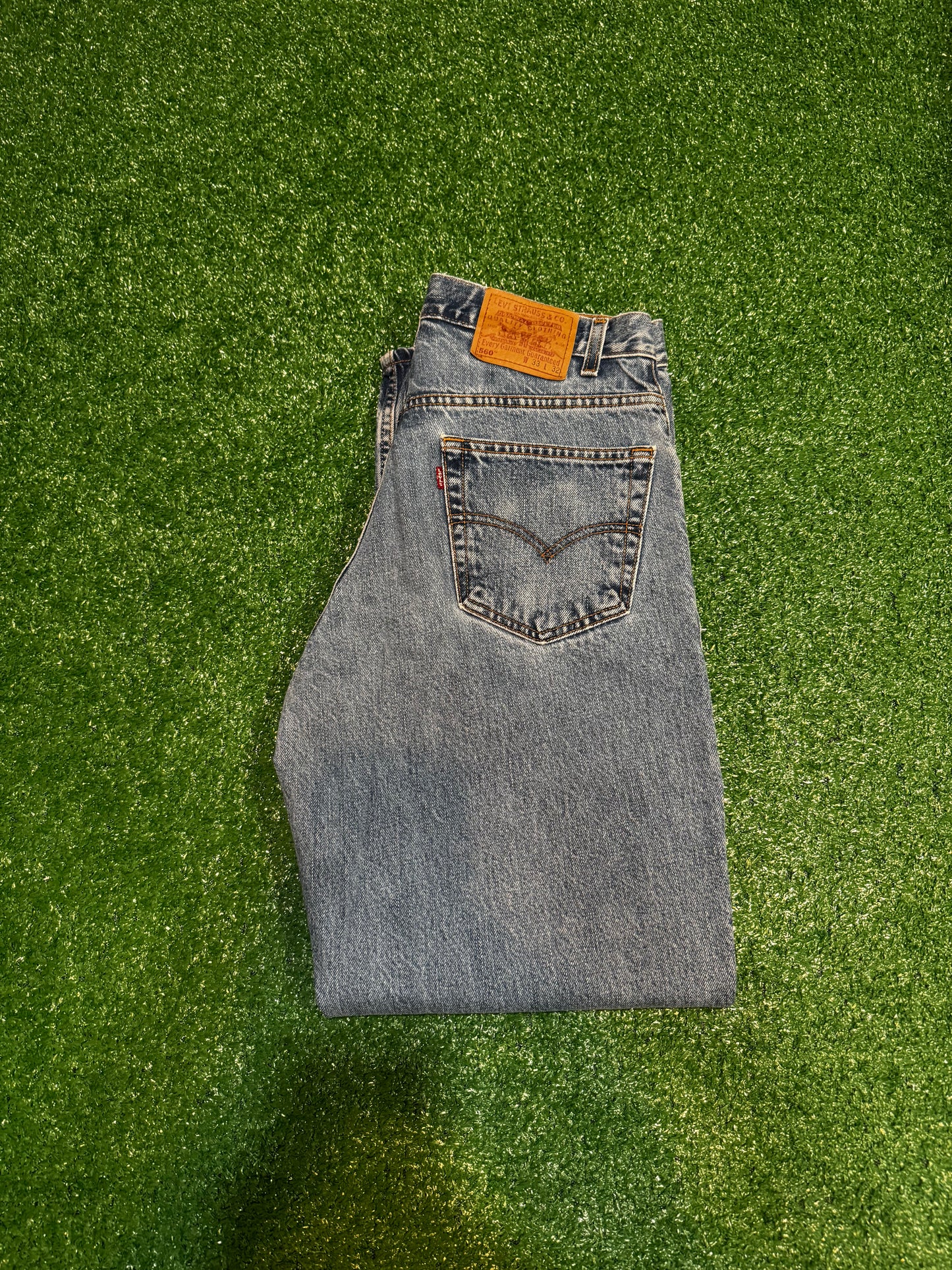 Vintage Mens Levis 560 Jeans Size 33X32