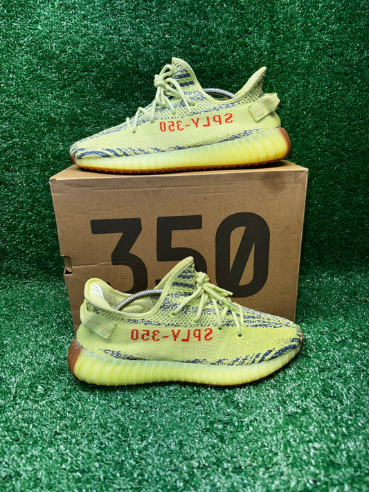 Adidas Yeezy Boost 350 V2 "Semi-Frozen Yellow" Size 10