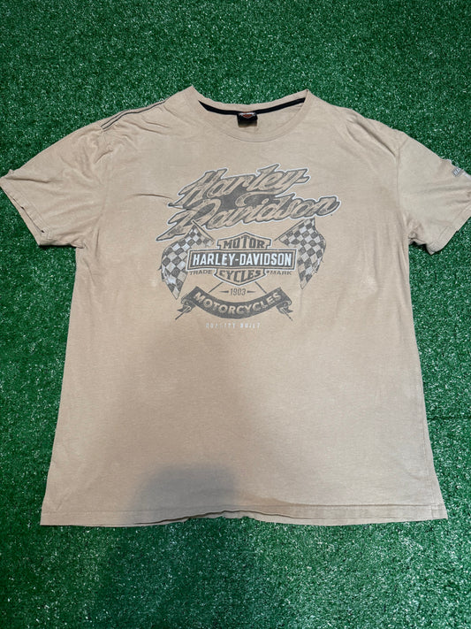 Early 2000's Harley Davidson Outer Banks T-Shirt Size XXL