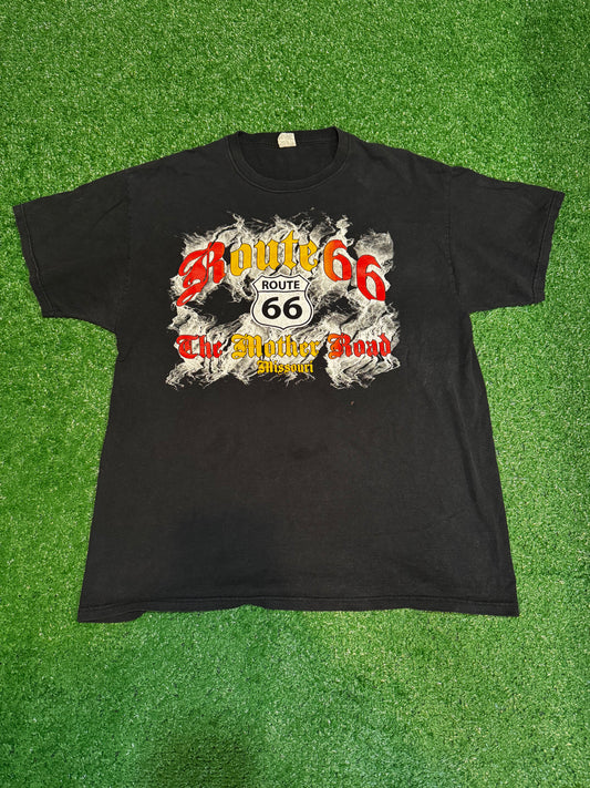 Early 2000s Vintage Route 66 T-Shirt Size XL