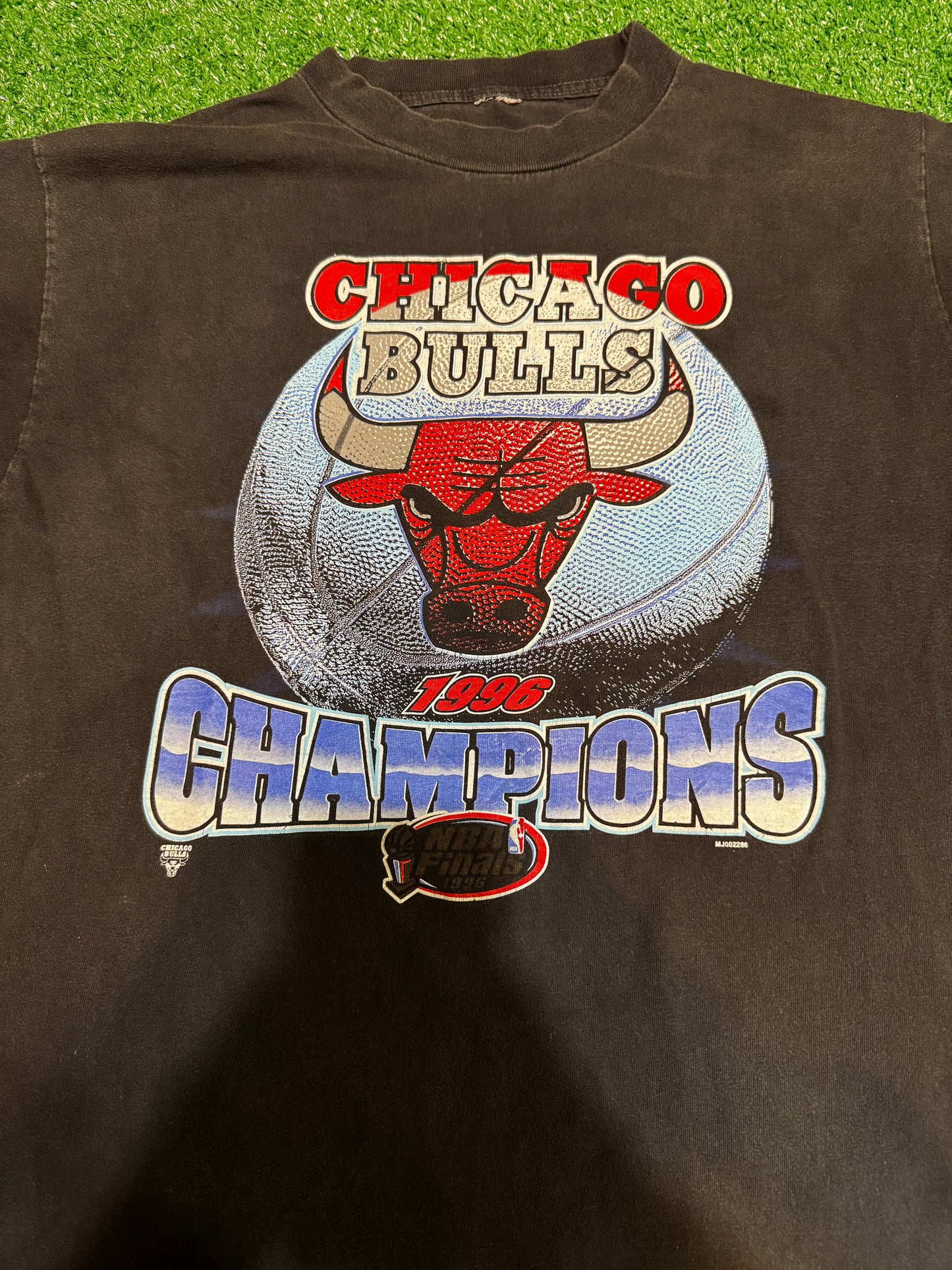 1996 Chicago Bulls Championship T-Shirt Size XL