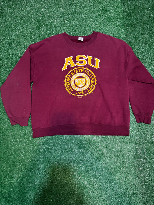 Early 2000s Vintage Arizona State University Mens Crewneck Size XL